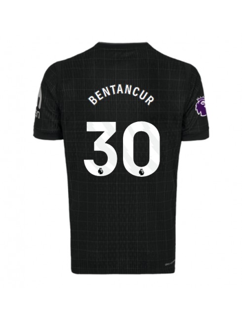Tottenham Hotspur Rodrigo Bentancur #30 Replika Borta Kläder 2025-26 Kortärmad Tottenham Hotspur Rodrigo Bentancur #30 Replika Borta Kläder 2025-26 Kortärmad